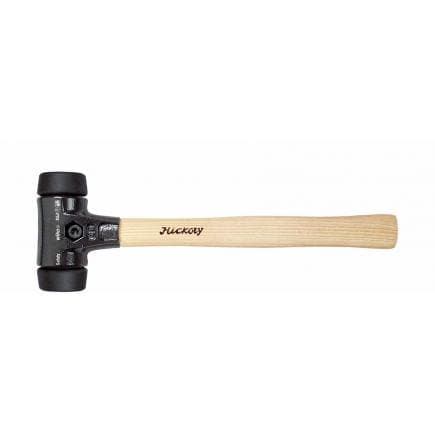 WIHA 26509 - Maillet Safety semi-souple avec manche en hickory et tête de frappe ronde