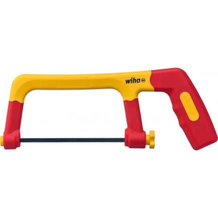 WIHA 43125 - Scie à arc électrique isolée 1000V avec trois lames de 150 mm