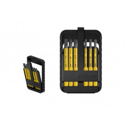 WIHA 44106 - Jeu d'embouts Power slimBit électriques 1000V assortis en coffret slimBit (7 pcs.)