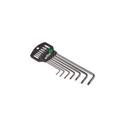 WIHA 33754 - Jeu de clés Allen dans support Classic TORX® MagicSpring® oxyde noire sous blister (8 pcs.)