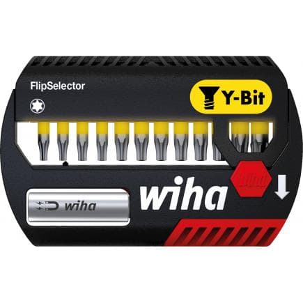 WIHA 41828 - Jeu d'embouts FlipSelector Y 25 mm TORX® 1/4" (14 pcs.)