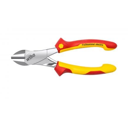 WIHA 40921 - Pince coupante usage intensif Professional électrique 1000V avec DynamicJoint® avec ressort d'ouverture activable et désactivable