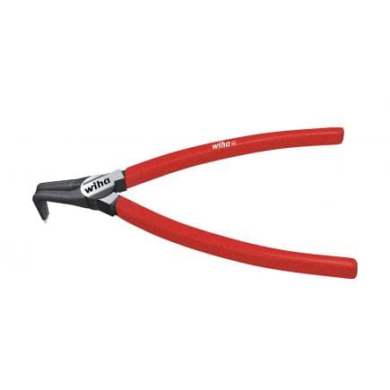 WIHA 34704 - Pince pour circlips Classic avec MagicTips® de forme courbé pour circlips extérieurs (arbres)