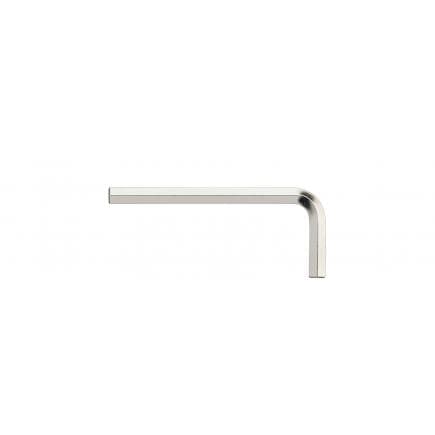 WIHA 01144 - Clé hexagonale courte, nickelage brillant
