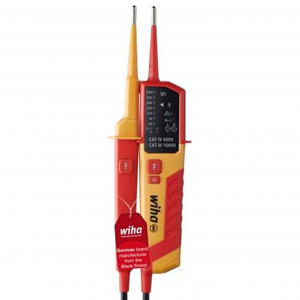 WIHA 45216 - Testeur de tension et de continuité 12 - 1 000 V CA, CAT IV