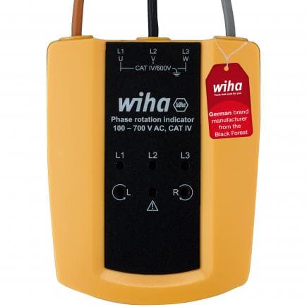 WIHA 45221 - Indicateur d'ordre des phases 100 - 700 V CA, CAT IV